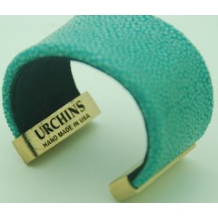Stunning Genuine Turquoise Stingray Bracelet Cuff